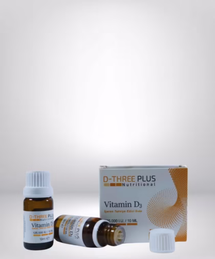 D-Three Plus D3 Vitamini ile Sağlıklı Yaşam